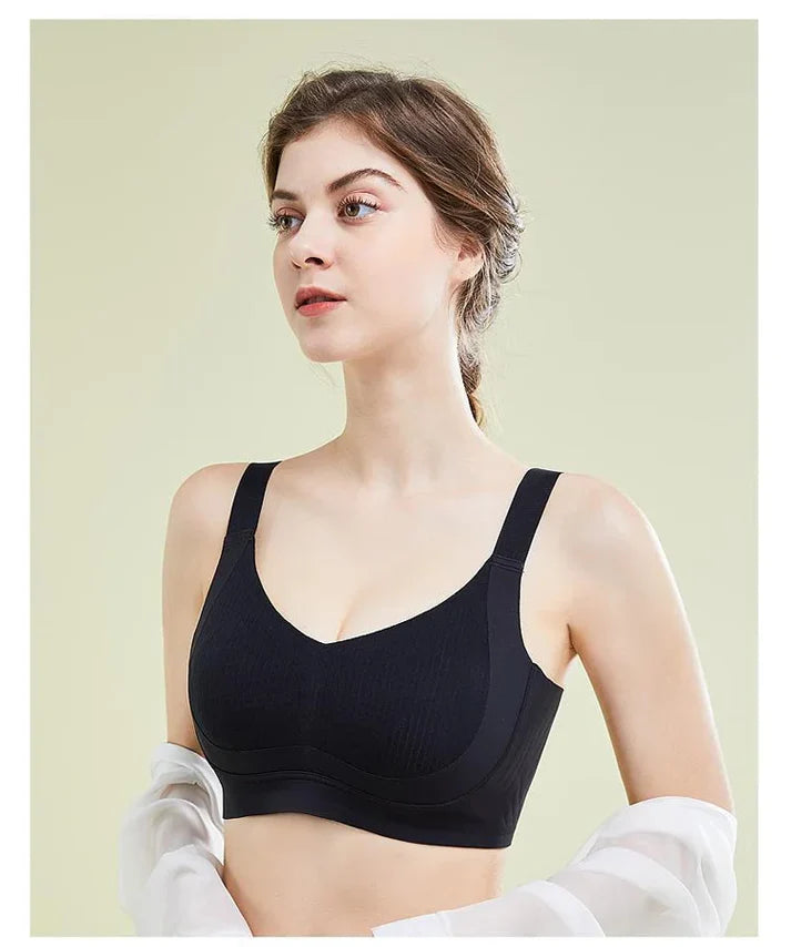 🔥LIMITED TIME OFFER🏆Wire-Free Non-Marking Skin-Friendly Push-Up Bra 🔥(Pack of 4)