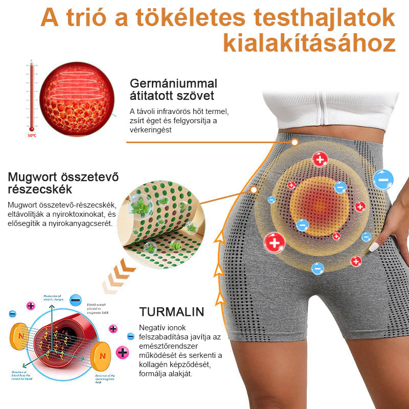 Micro-Vibrating Massage Module Silk Shorts 4-in-1 Shaper