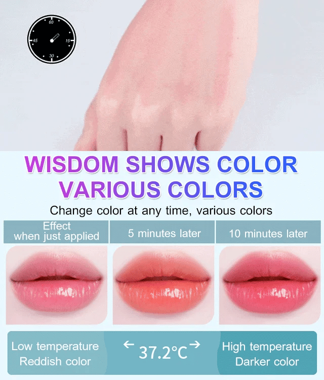 🔥BUY 1 GET 1 FREE 🏆 Premium Color Changing Lipstick with Flowers