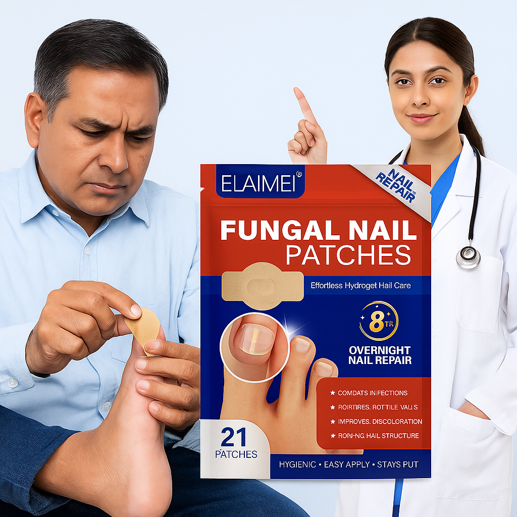 NailHeal - Fungal Nail Patches 🌿💅 ( Buy 1 Get 1 Free🔥🔥)