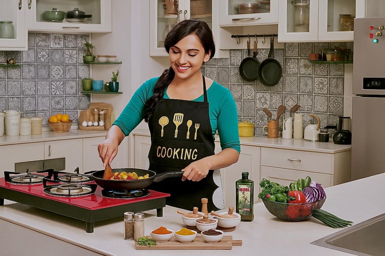 Multipurpose Waterproof Apron - Indian Kitchen | Cooking | Gardening | Painting Buy 1 Get 2 Free