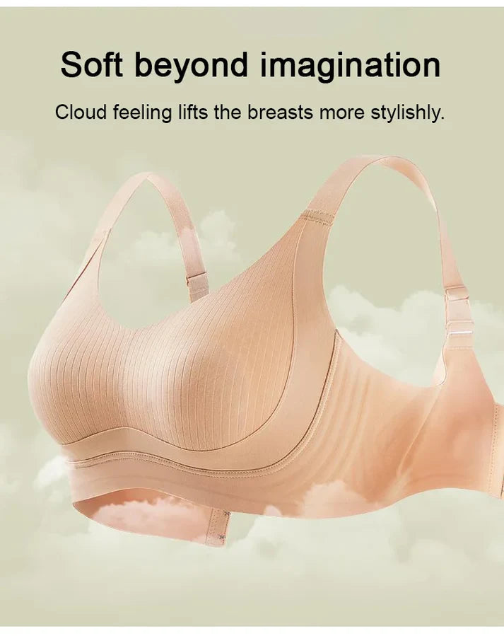 🔥LIMITED TIME OFFER🏆Wire-Free Non-Marking Skin-Friendly Push-Up Bra 🔥(Pack of 4)