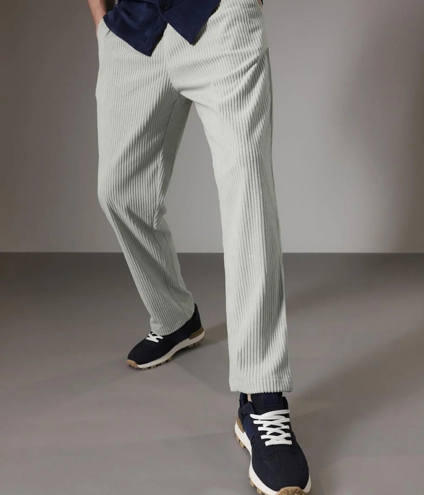Combo of 2 Cuadray Fabric Stylish Pants | Perfect Blend of Comfort & Style - Black & Grey (Buy 1 Get 1 Freeš„š„)