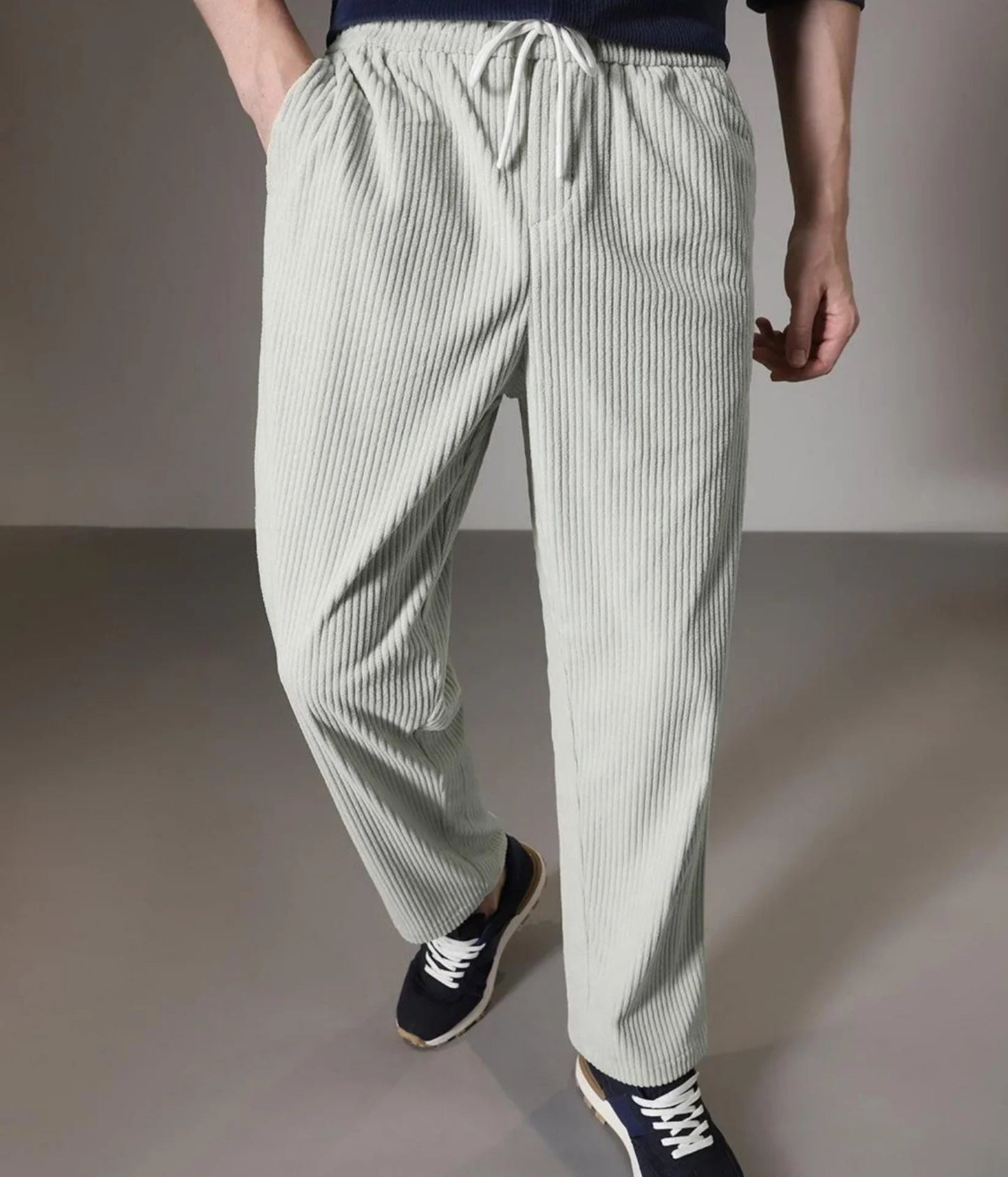 Combo of 2 Cuadray Fabric Stylish Pants | Perfect Blend of Comfort & Style - Black & Grey (Buy 1 Get 1 Freeš„š„)
