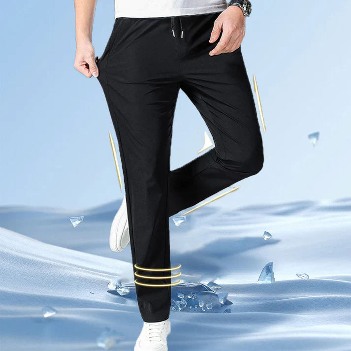 (Buy 1 Get 1 Free) MEN'S HIGH STRETCH SKINNY CARGO PANTS(Black & Grey)