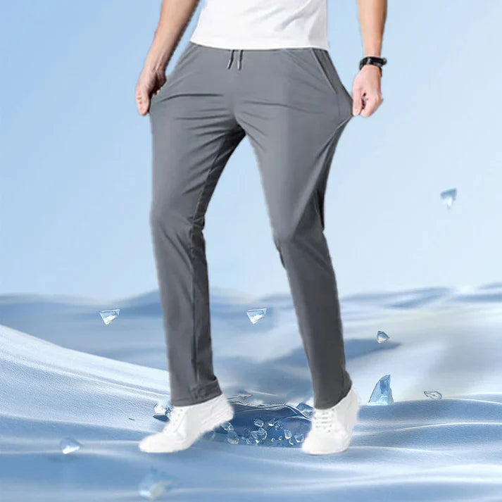 (Buy 1 Get 1 Free) MEN'S HIGH STRETCH SKINNY CARGO PANTS(Black & Grey)