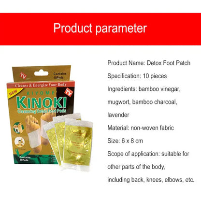 KINOKI™ Cleaning Detox Foot Pads ( BUY 1 GET 1 FREE )