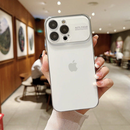 Premium Chromatic Lens Glass Case For iPhone