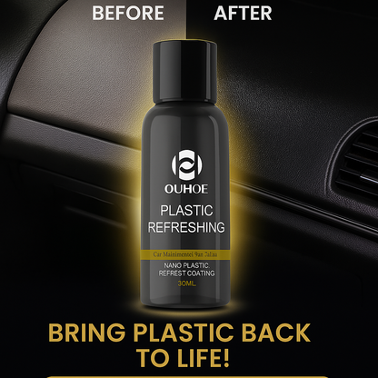 Nano Plastic Revitalizing Coating Agent for Car 100ml (Pack of 2)