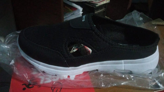 Stride Walk BreezeBack Orthopedic Shoes (Black)