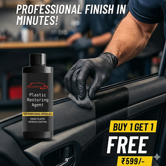 Nano Plastic Revitalizing Coating Agent for Car 100ml (Pack of 2)
