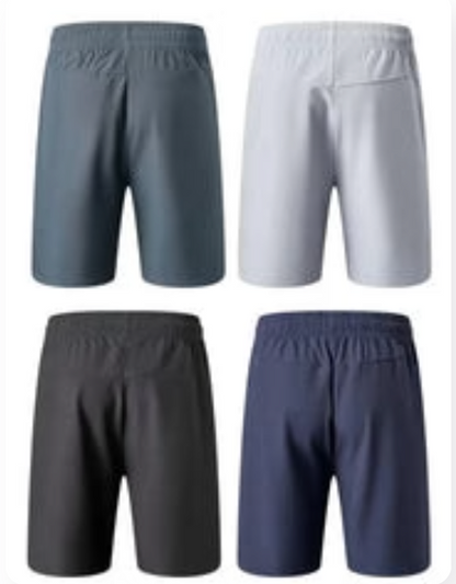 (Pack of 4) Men Stretchable Shorts | Ideal for Regular Summer Casual Wear, Soft Breathable Fabric |Men (Pack of 4)
