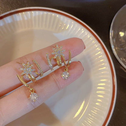 Sparkling Claw Earrings For Women